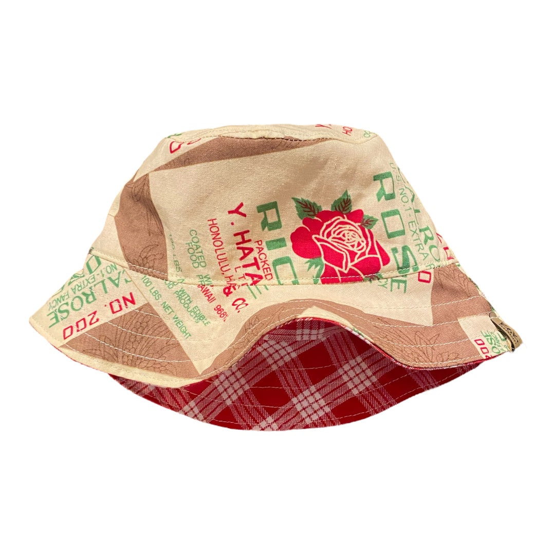 Bag Rice red bucket hat